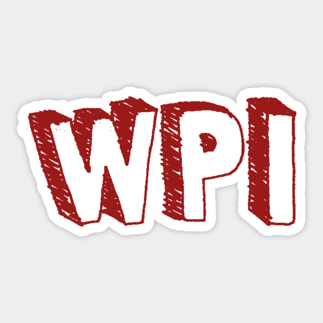 WPI Sticker by Rosemogo